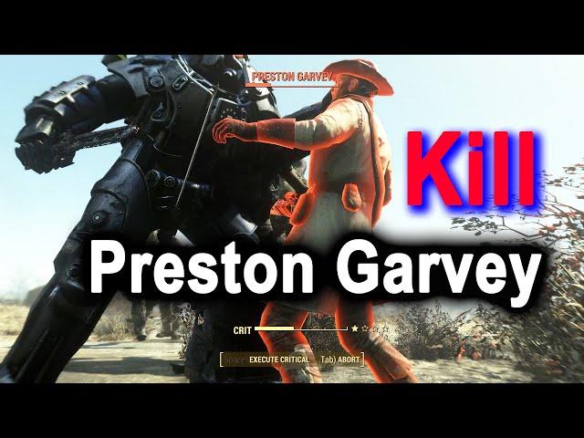 Preston Garvey's Death (Siding with Nuka-World Raiders) - Fallout 4 in 2021