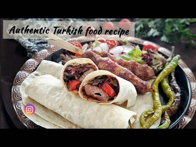 Authentic Turkish Urfa Kebab Recipe / Urfa Kebap (haşhaş kebap)