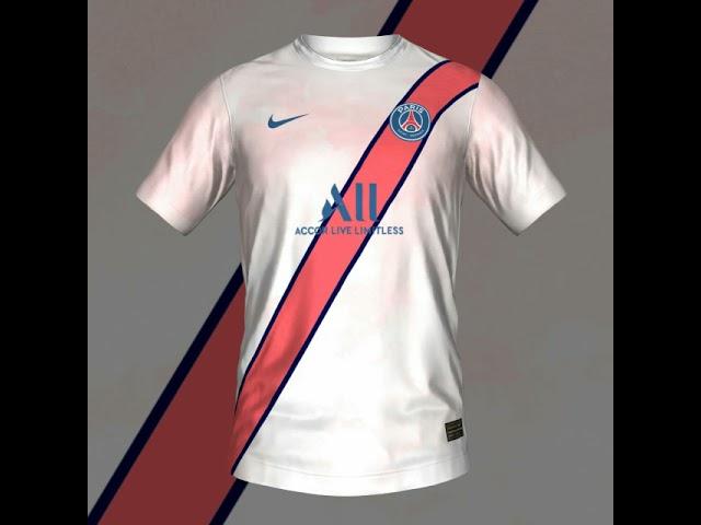 minhas camisas do PSG no FIFA kit creator