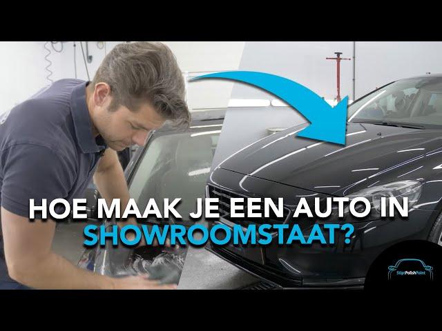 Hoe maak je een auto in showroomstaat?  - Stipt Polish Point