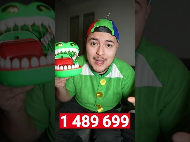 1 Abonné = 1 Dent du Crocodile Dentiste 