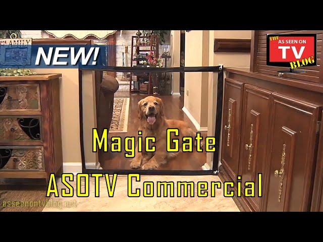 Magic Gate As Seen On TV Commercial Magic Gate As Seen On TV Pet Gate