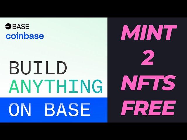 BASE Testnet launched by Coinbase | Mint 2 NFTs FREE - Limited Time only