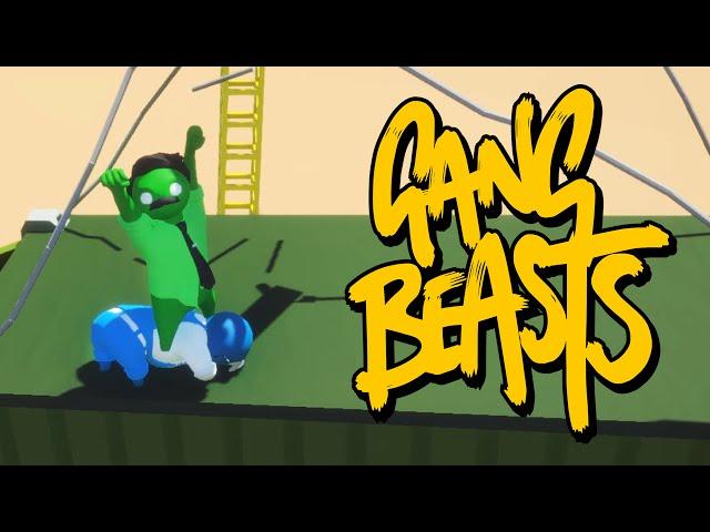 Gang Beasts - ПОШЛАЯ СЕРИЯ (Брейн и Даша)