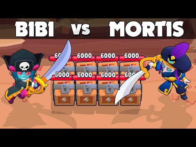 ️ BIBI vs MORTIS ️ Brawl Stars