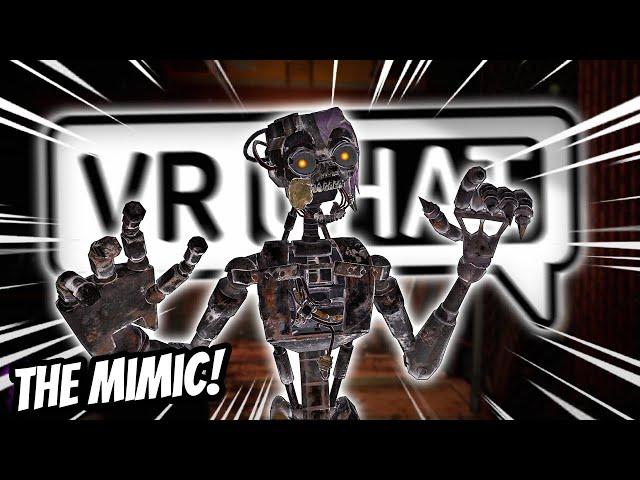 THE MIMIC COPIES EVERYONE IN VRCHAT! - Funny VR Moments (Five Nights At Freddy's)