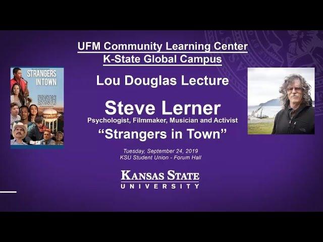 Steve Lerner: "Strangers in Town" Documentary of Garden City, Kansas - Q&A