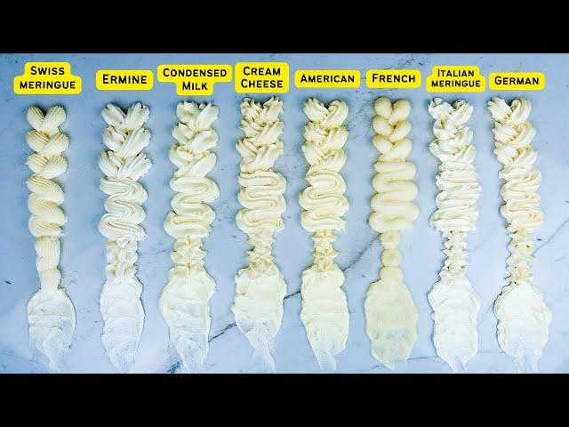 The ultimate buttercream comparison (I tested 8 kinds)