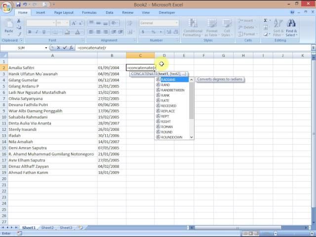 Mengubah format tanggal pada excel DD/MM/YYYY menjadi YYYY-MM-DD