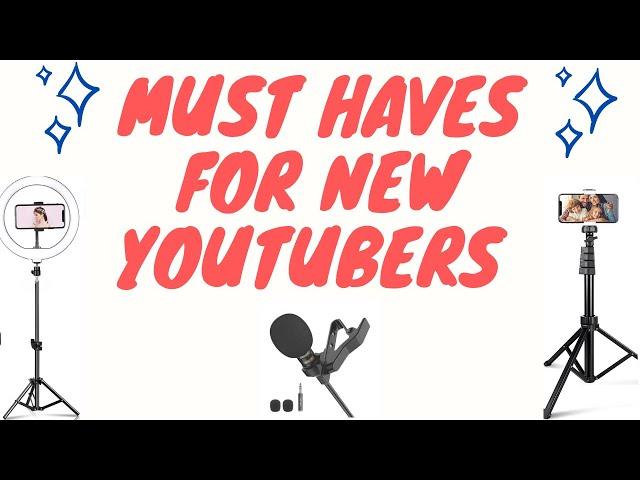 Affordable items to start your YouTube Channel in 2021, 2022 | What you need to Start YouTube