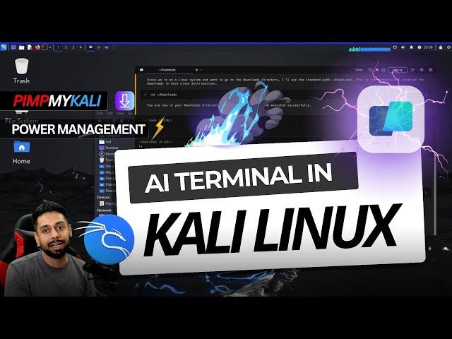 Supercharge your Kali Linux with AI terminal | Pimpmykali | @warpdotdev (Hindi)