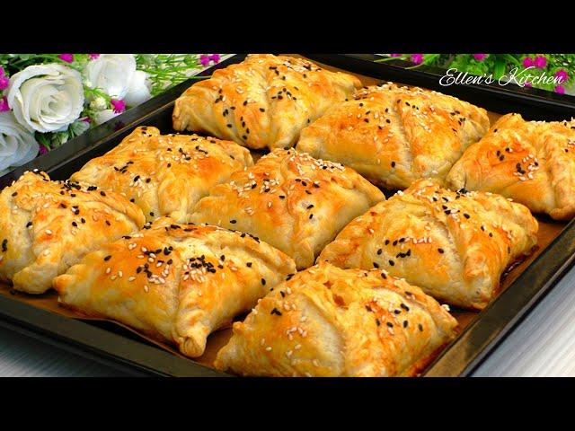 Oh what a yummy! An easy and very quick puff pastry recipe!