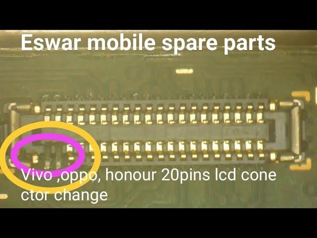 honour LCD CONECTOR change || oppo conector//Vivo lcd conector change