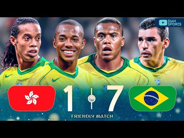 THE REAL BRAZILIAN TEAM THAT ENCHANTED ON THE PITCH WITH MAGICAL MOVES AND BEAT THEIR OPPONENTS