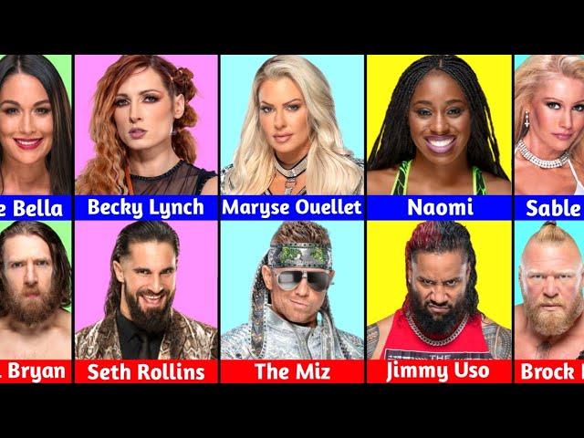 WWE Couples In Real Life 2023