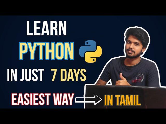 How To Learn Python | Python For Beginners In Tamil | With English Subtitle | Easiest Way to Learn |