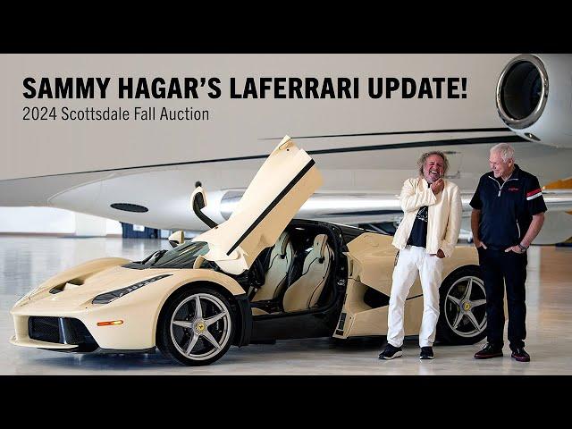 FIRST LOOK // Sammy Hagar's 2015 Ferrari LaFerrari - BARRETT-JACKSON 2024 SCOTTSDALE FALL AUCTION