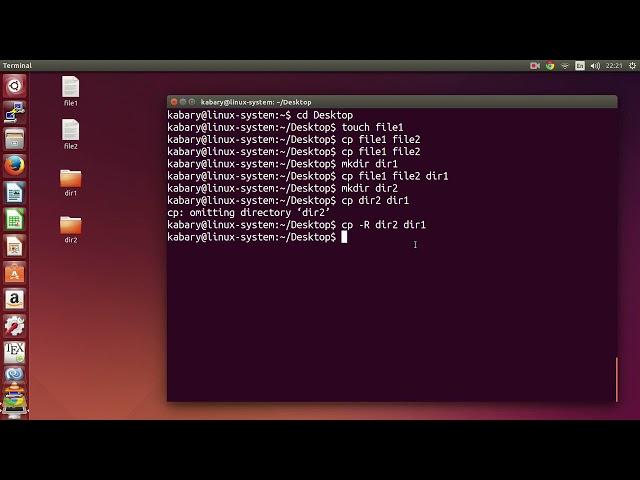 Linux Command Line Basics - Copy files using the cp command