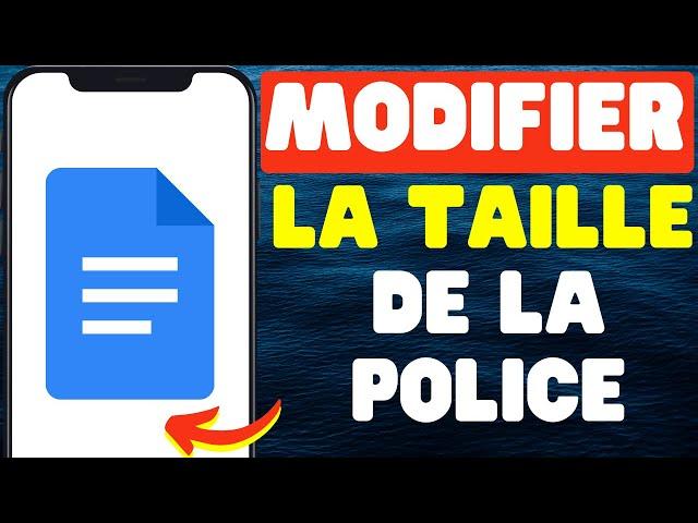 Comment Modifier La Taille De La Police Sur Google Docs Mobile