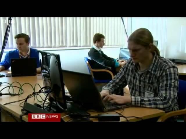 The cyber lab working to beat hackers.flv