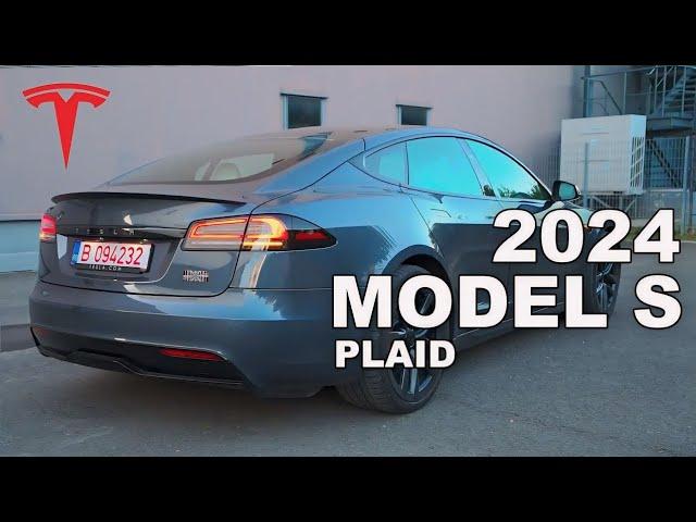 2024 Tesla Model S Plaid Review, With All New Updates!