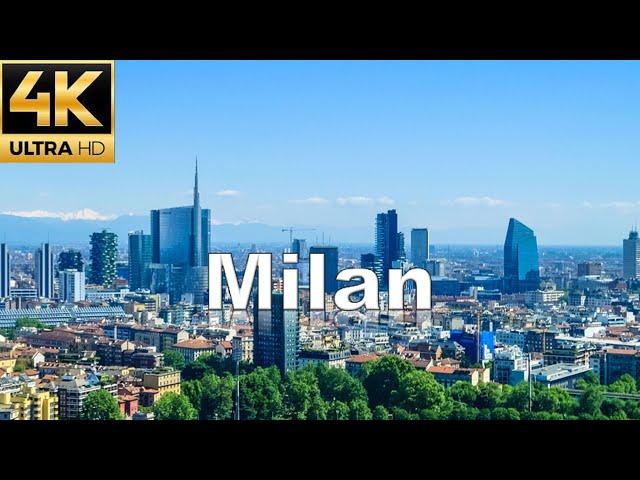 Milan in 4K - Italy - Capital of Lombardy - Europe