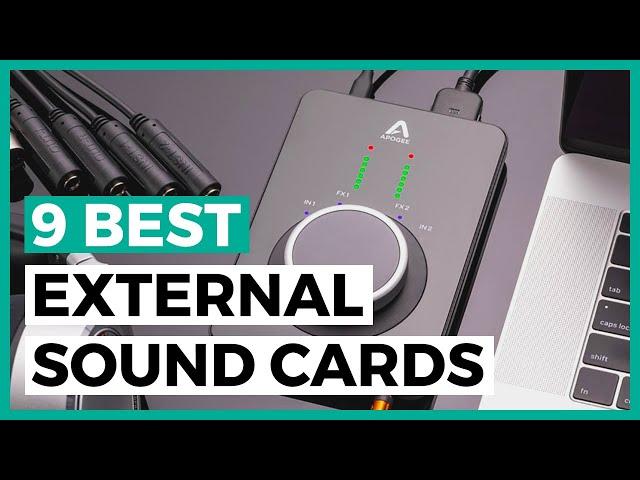 Best External Sound Cards in 2024 - How to Choose your External Sound Card?