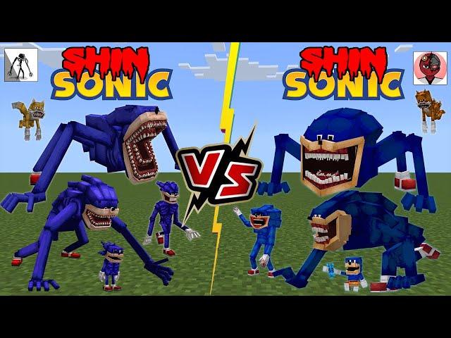 Shin Sonic VS Shin Sonic [GrechCraft]  [GOJI DRAW] New Shin Sonic Minecraft Addon