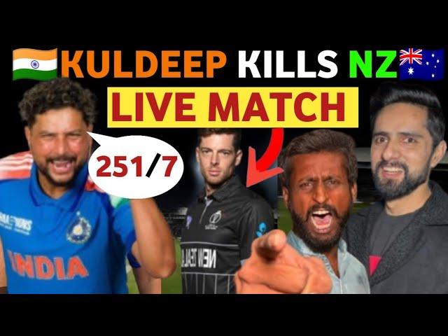 INDIA ALMOST WON THE FINAL, NEW ZEALAND 251/7, KULDEEP & VARUN EXCELLENT BOWLING, PAKISTANI REACTION