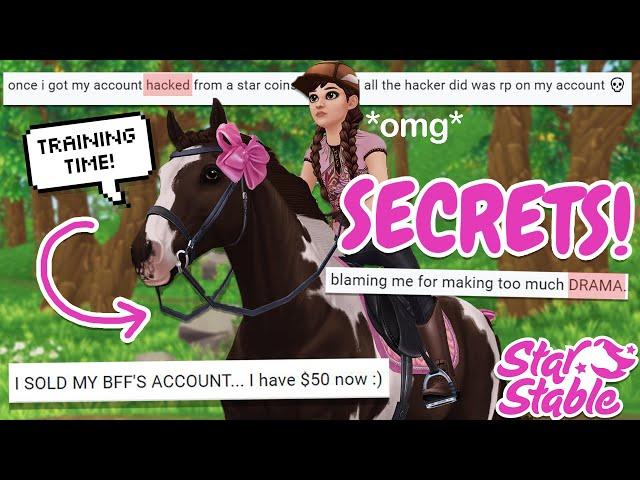 READING YOUR STAR STABLE *SECRETS* TRAINING TIME! 