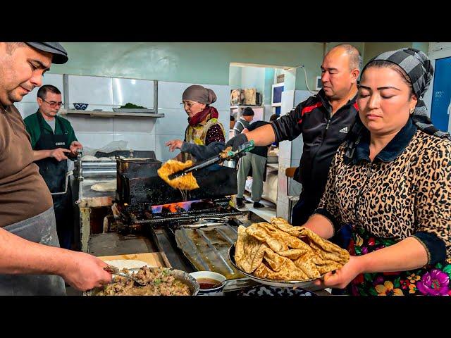 200 Bulls! 30 Cooks! and 2000 CHEBUREK. You've NEVER Seen Anything Like this. Karshi Food.