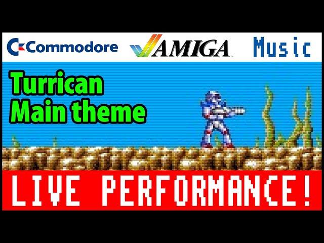 Turrican title music live performance by ear!