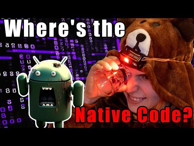 Where's the native code? (In Android)