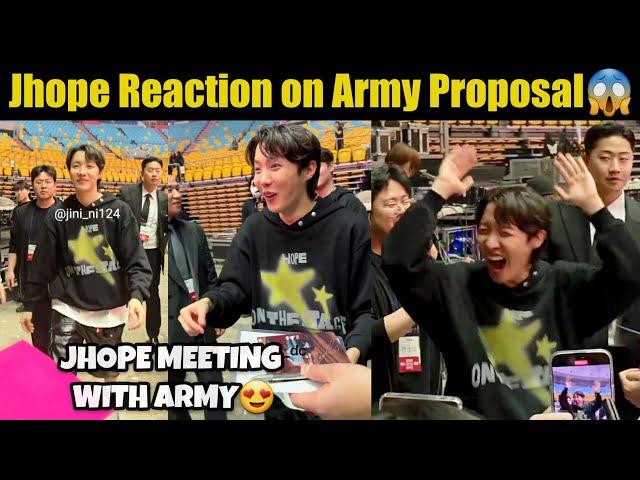 Jhope Reaction on Army Proposal  Jhope Meeting with Army Full Video