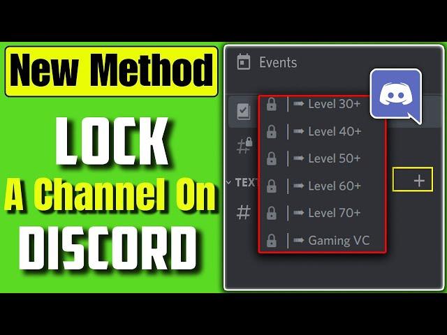 How To Lock A Channel On Discord (Updated)