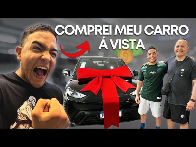 COMPREI MEU PRIMEIRO CARRO | VLOG DO CARRO NOVO