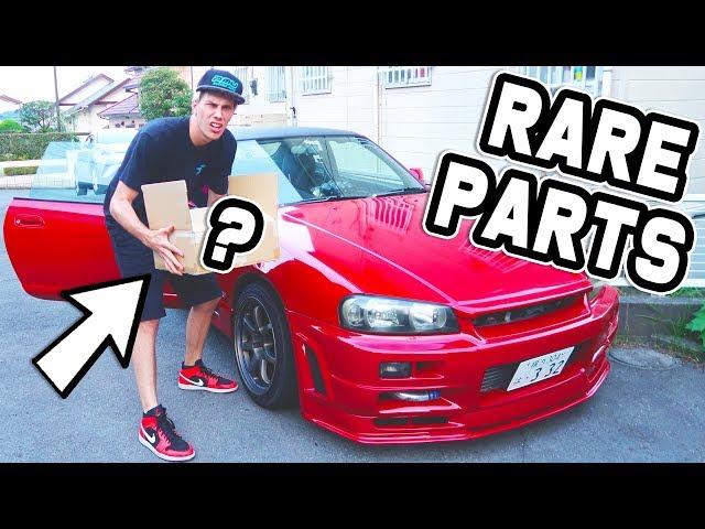 RARE JDM PARTS FOR FAMOUS YOUTUBER NOT IN JAPAN!?