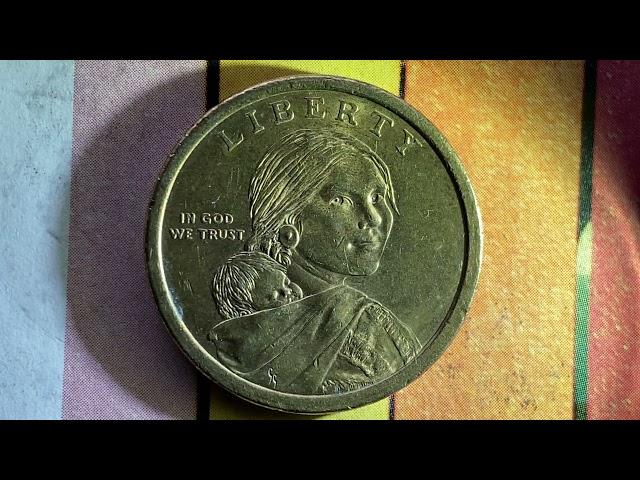 NO DATE SACAGAWEA DOLLAR COIN