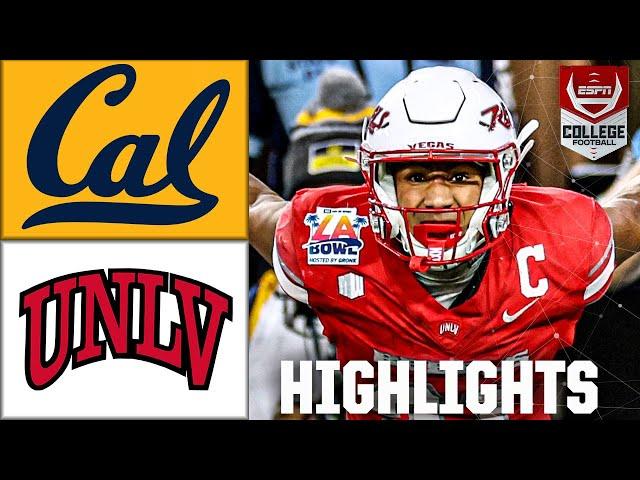 LA Bowl: California Golden Bears vs. UNLV Rebels | Full Game Highlights | ESPN College Football