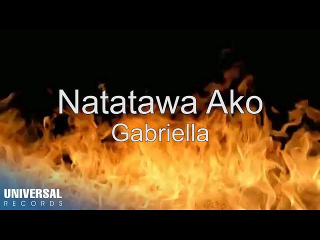 Gabriella - Natatawa Ako (Official Lyric Video)