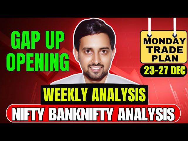 Nifty Prediction and Bank Nifty Analysis for Monday | 23 December 24 | Bank NIFTY Tomorrow