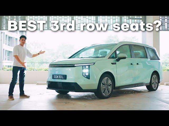 Does the MAXUS MIFA 7 have the BEST 3rd row seats? | Review