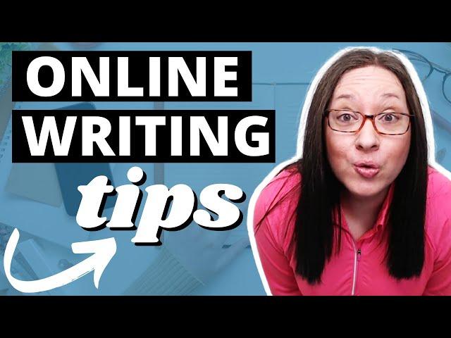 Online writing tips for beginners // impress your new writing clients