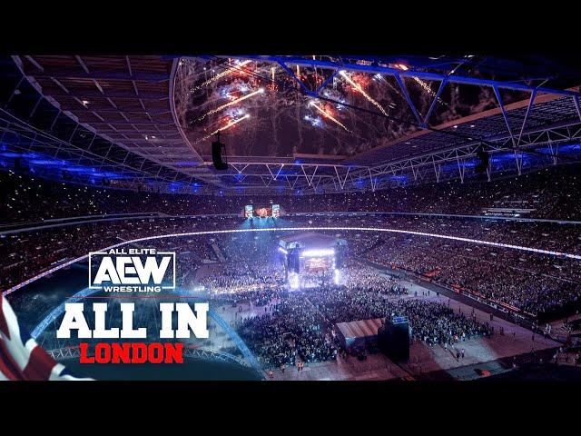 AEW: All In London @ Wembley Stadium (2023) Opening |  Machinehead - Bush 