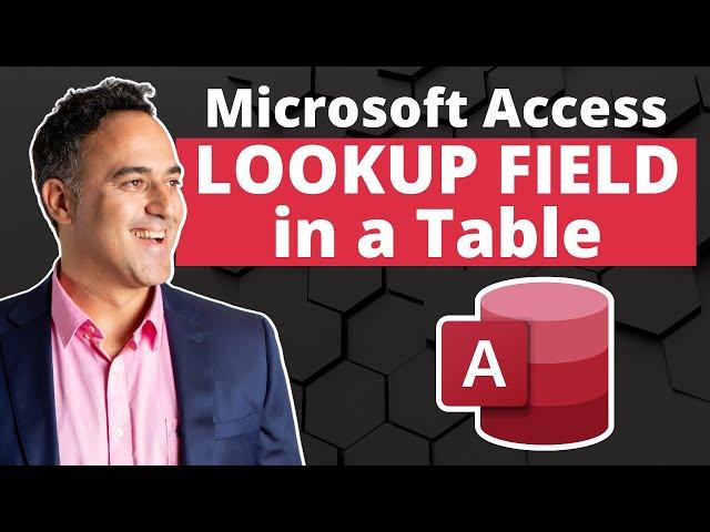 How to Create a Lookup Field in a Table in Microsoft Access