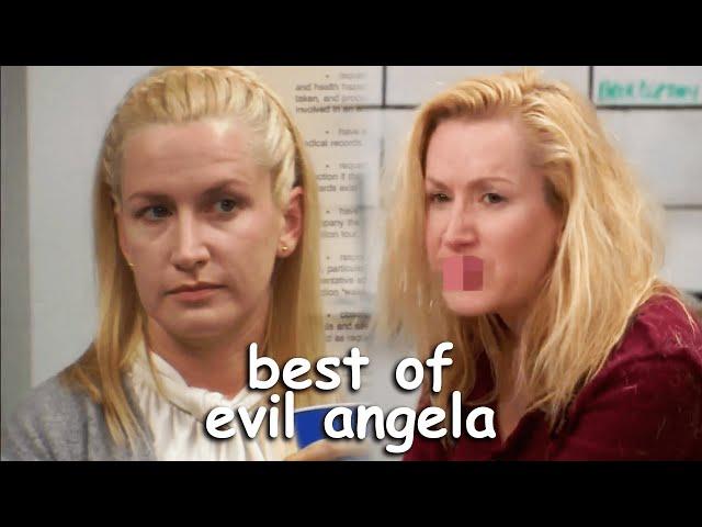 angela from the office being evil for 9 minutes 24 seconds | Comedy Bites