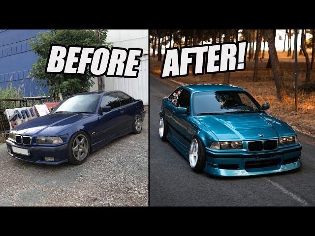 Building a BMW E36 BUDGET DRIFT CAR  in 10 minutes | ZFGARAGE