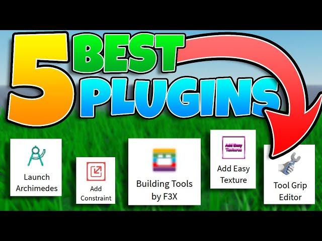 Top 5 BEST Plugins To USE As A Roblox Developer