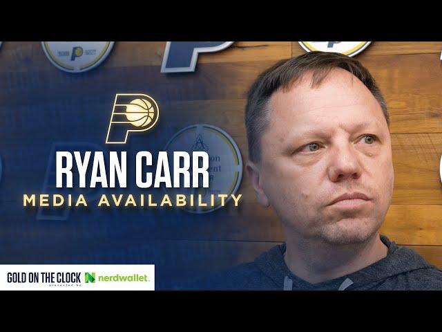 Indiana Pacers Pre-Draft Workouts: Ryan Carr Media Availability (June 20, 2024)