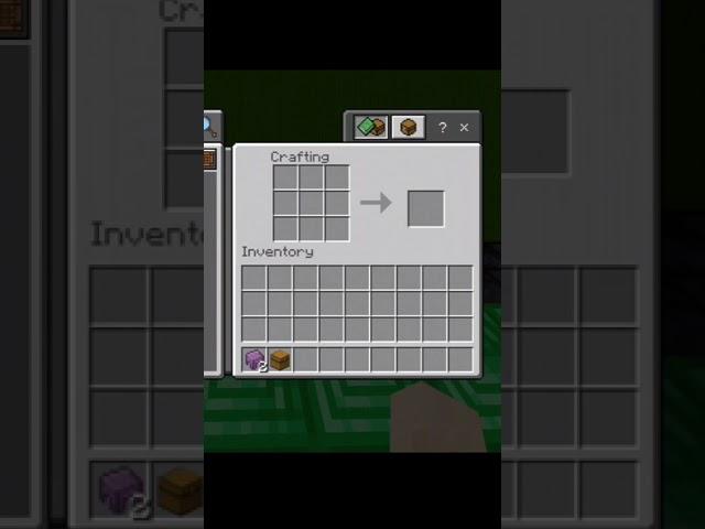 How to craft a shuker box in minecraft // Minecraft Tiktok // #Shorts